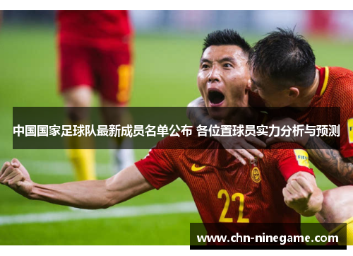 中国国家足球队最新成员名单公布 各位置球员实力分析与预测